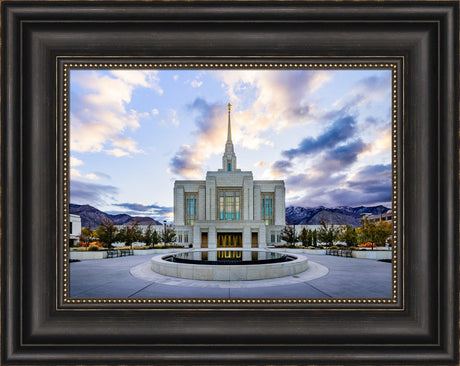 Ogden Temple - Morning Light by Scott Jarvie