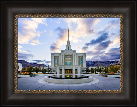 Ogden Temple - Morning Light by Scott Jarvie