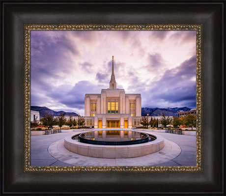 Ogden Temple - Morning Reflection by Scott Jarvie