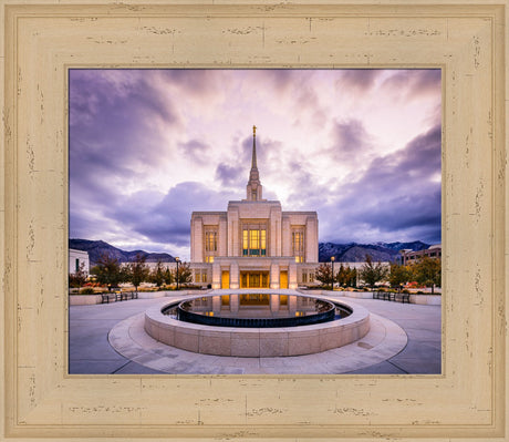 Ogden Temple - Morning Reflection by Scott Jarvie