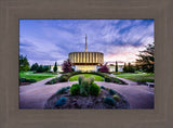 Provo Temple - Purple Twilight by Scott Jarvie