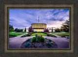 Provo Temple - Purple Twilight by Scott Jarvie