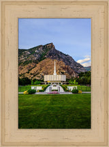 Provo Temple - Mountains by Scott Jarvie