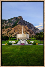 Provo Temple - Mountains by Scott Jarvie