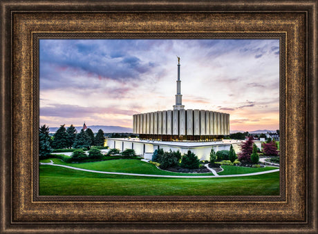 Provo Temple - Sunset by Scott Jarvie