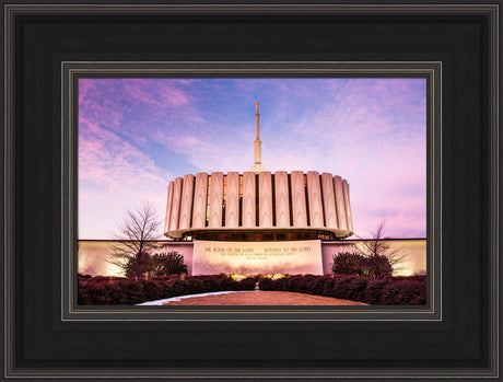 Provo Temple - From the Back by Scott Jarvie