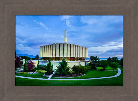 Provo Temple - From the Corner by Scott Jarvie