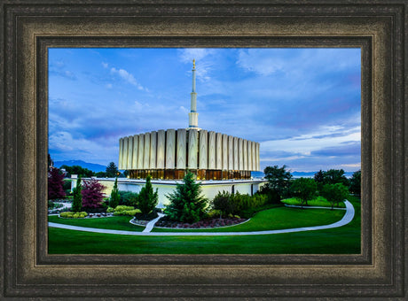 Provo Temple - From the Corner by Scott Jarvie