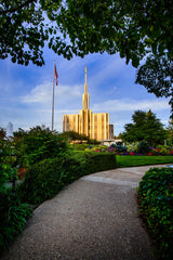 Seattle Temple - Pathway to the Temple by Scott Jarvie