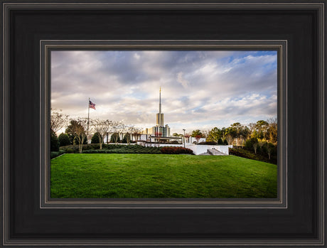 Atlanta Temple - Lawn View by Scott Jarvie