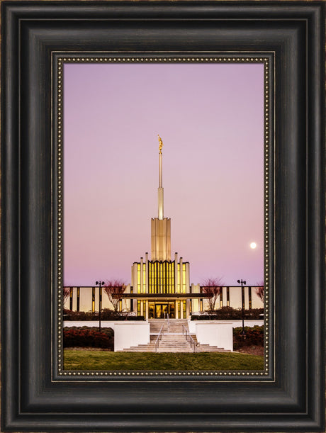 Atlanta Temple - Pink Morning by Scott Jarvie