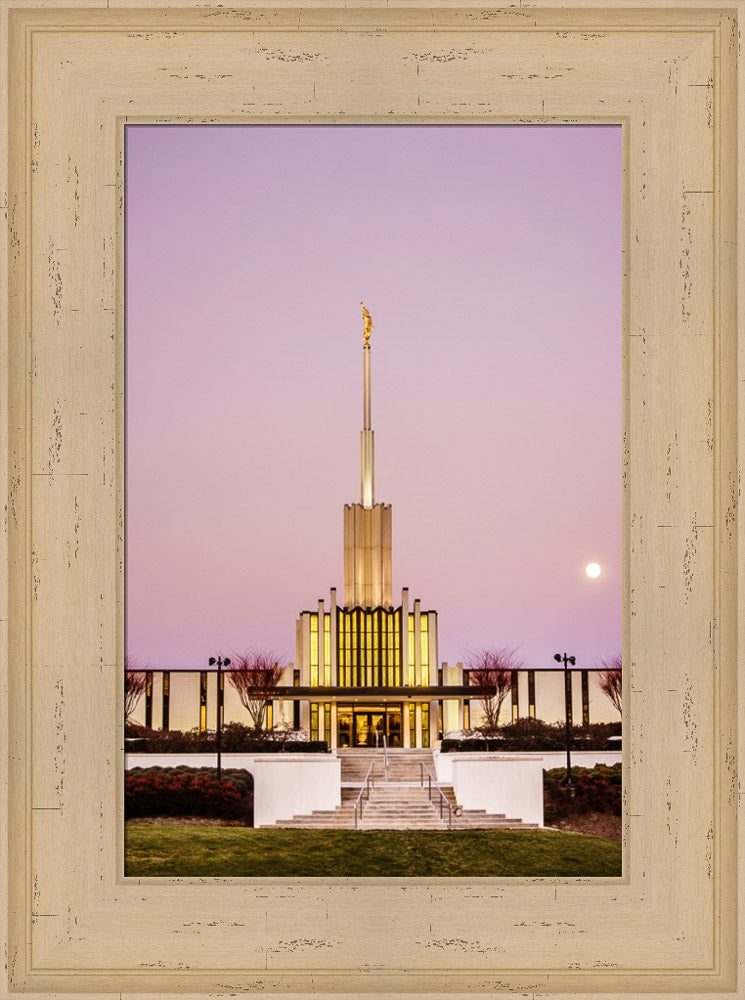 Atlanta Temple - Pink Morning by Scott Jarvie