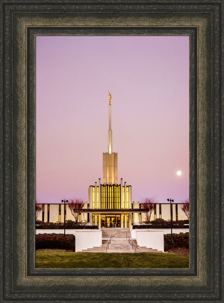 Atlanta Temple - Pink Morning by Scott Jarvie