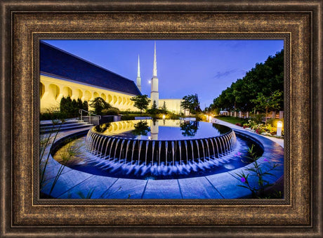 Boise Temple - Reflection Pool by Scott Jarvie