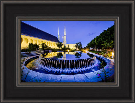 Boise Temple - Reflection Pool by Scott Jarvie