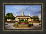 Boise Temple - Flowers by Scott Jarvie