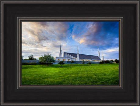 Boise Temple - From the Side by Scott Jarvie