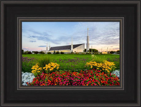 Boise Temple - Garden View by Scott Jarvie