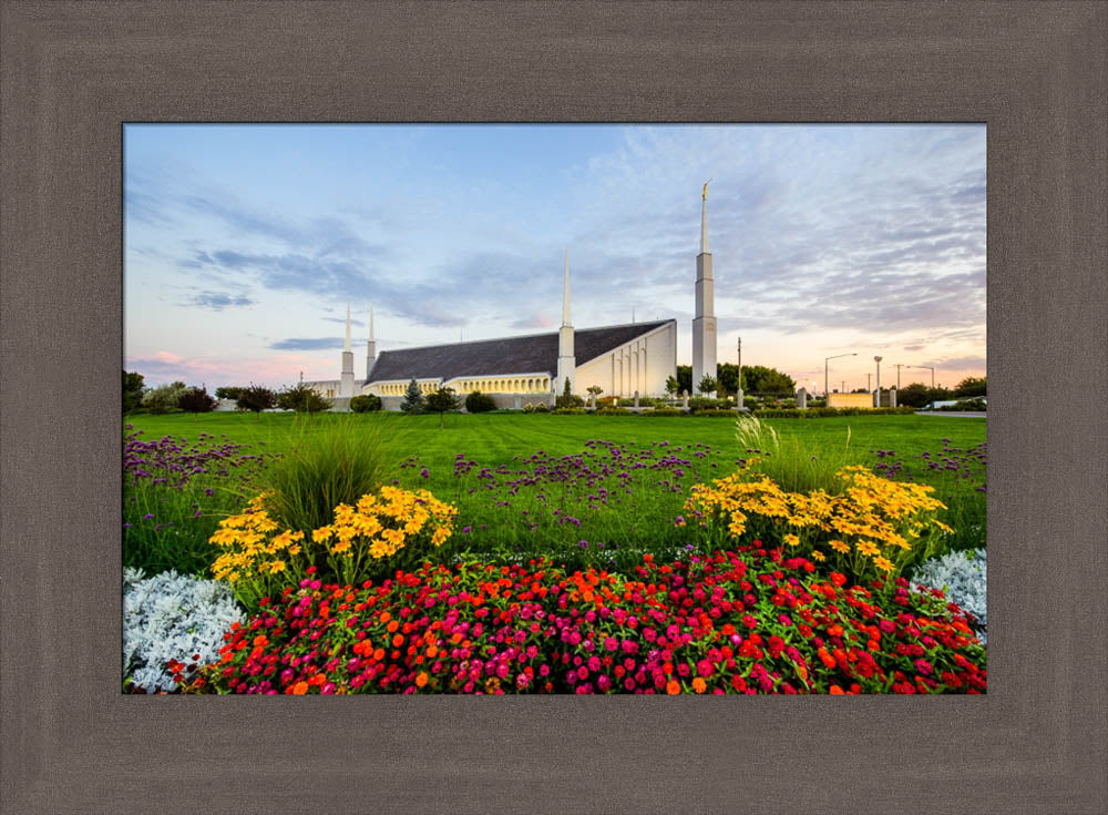 Boise Temple - Garden View by Scott Jarvie