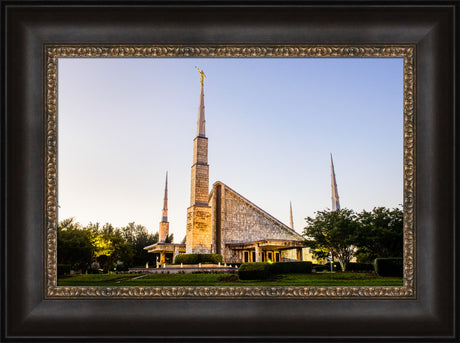 Dallas Temple - Lights at Dusk by Scott Jarvie