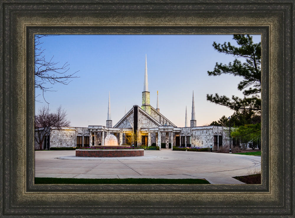 Chicago Temple - Entrance by Scott Jarvie