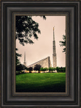 Chicago Temple - Cloudy Skies by Scott Jarvie