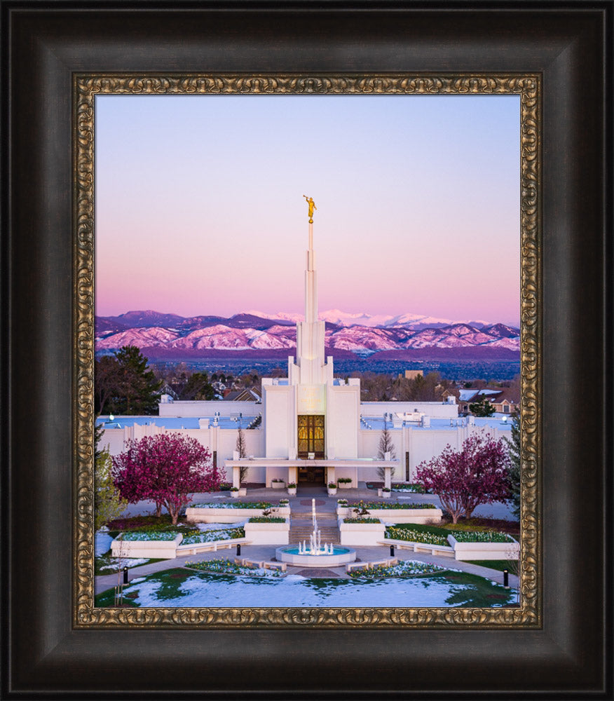 Denver Temple - Mountain of the Lord by Scott Jarvie