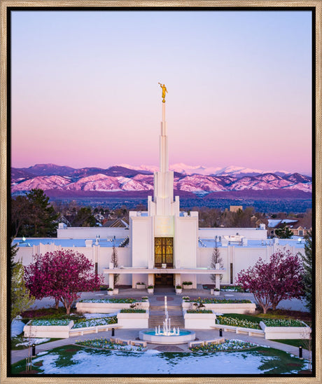 Denver Temple - Mountain of the Lord by Scott Jarvie