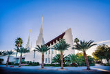 Las Vegas Temple - Blue Skies from the Front by Scott Jarvie