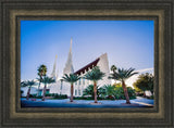 Las Vegas Temple - Blue Skies from the Front by Scott Jarvie