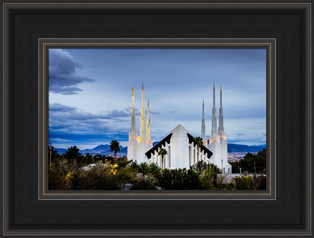 Las Vegas Temple - Above the Trees by Scott Jarvie