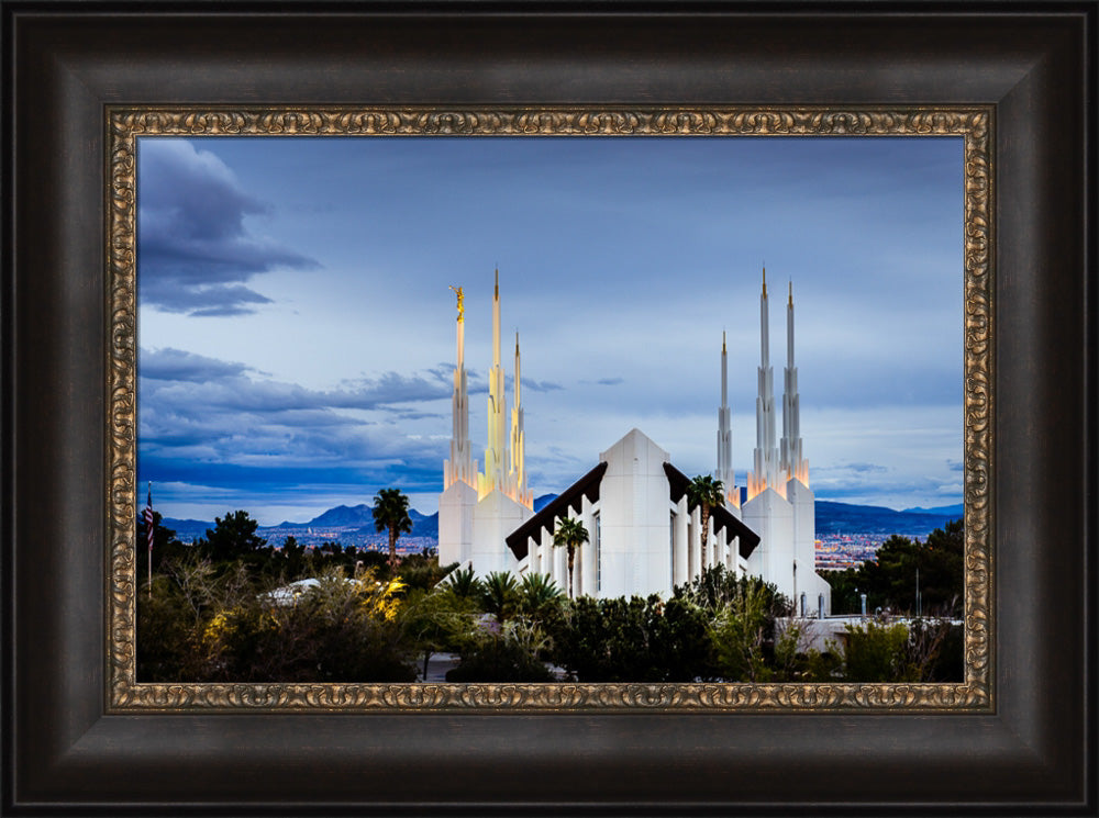 Las Vegas Temple - Above the Trees by Scott Jarvie