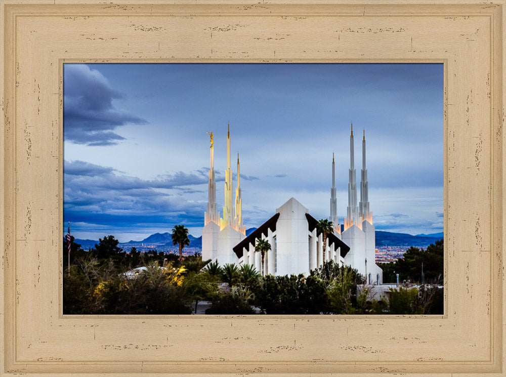 Las Vegas Temple - Above the Trees by Scott Jarvie