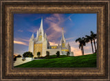 San Diego Temple - Sunset by Scott Jarvie