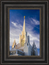 San Diego Temple - In the Sky by Scott Jarvie