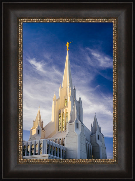 San Diego Temple - In the Sky by Scott Jarvie