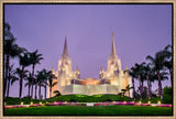 San Diego Temple - Morning in Purple by Scott Jarvie