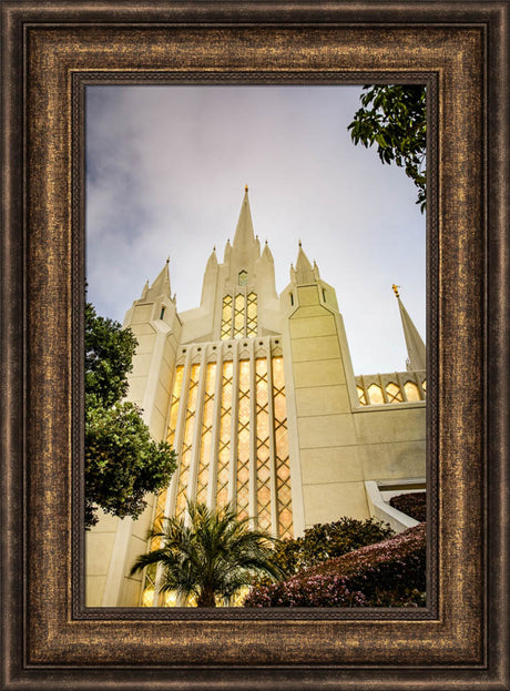 San Diego Temple - Looking Up by Scott Jarvie