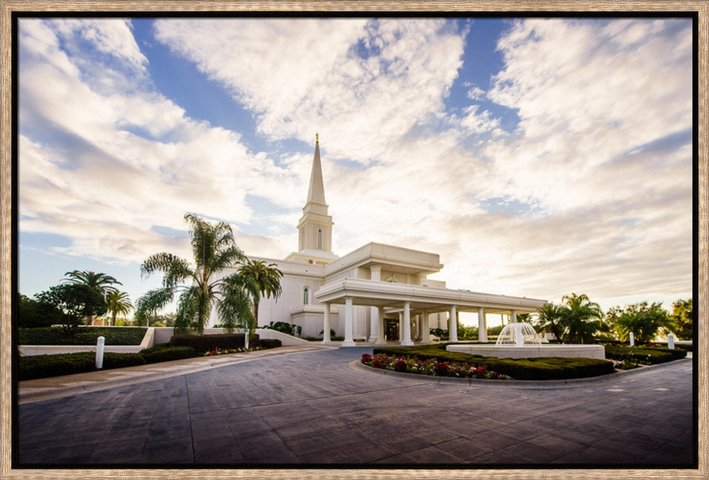 Orlando Temple - Driveway by Scott Jarvie