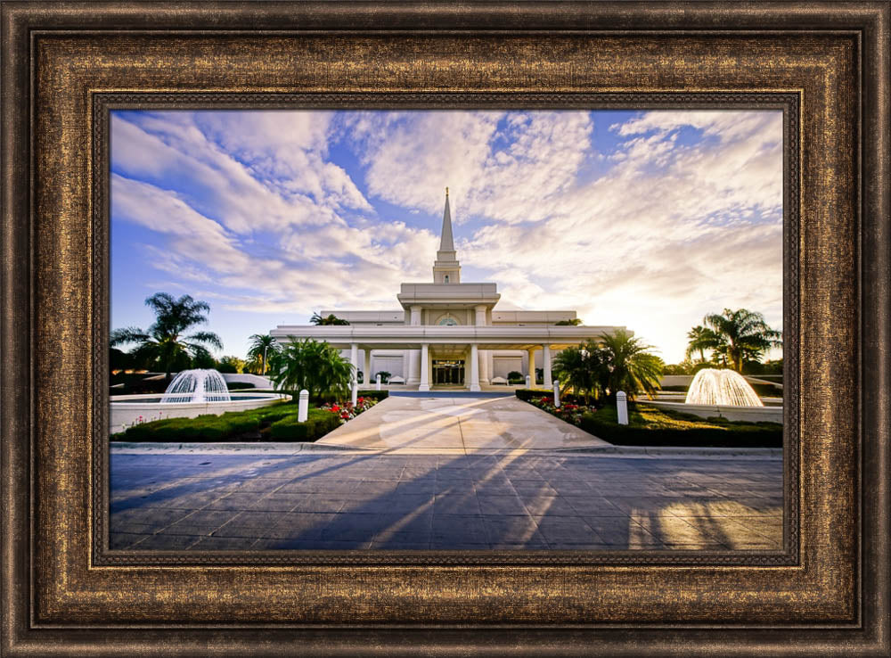 Orlando Temple - Fountains by Scott Jarvie