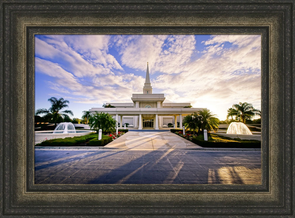 Orlando Temple - Fountains by Scott Jarvie