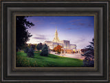 Bountiful Temple - Fall Sunrise by Scott Jarvie