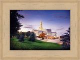 Bountiful Temple - Fall Sunrise by Scott Jarvie