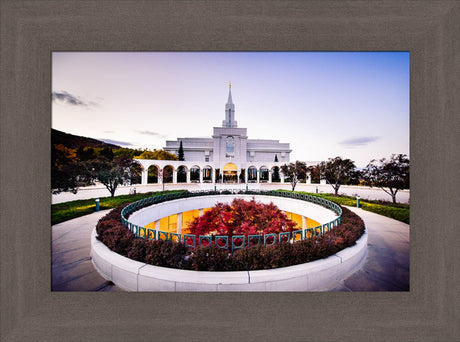 Bountiful Temple - Red Tree by Scott Jarvie