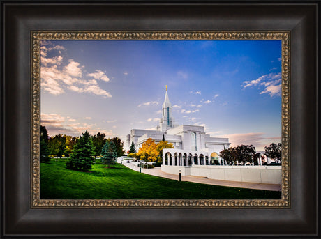 Bountiful Temple - Early Fall by Scott Jarvie