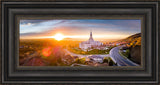 Bountiful Temple - Sunset Panorama by Scott Jarvie