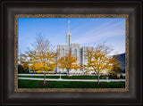 Mt Timpanogos Temple - Fall Trees by Scott Jarvie