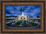 Mt Timpanogos Temple - Flowers by Scott Jarvie