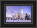 Mt Timpanogos Temple - After a Snowstorm by Scott Jarvie