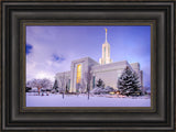 Mt Timpanogos Temple - After a Snowstorm by Scott Jarvie